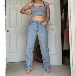 Loose fit tapered leg light wash 560 Levi’s